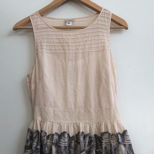 Anthropologie/Hoss Seashell print dress.  Size 8